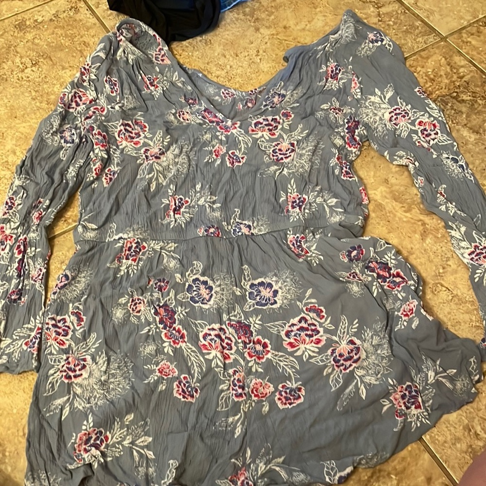 Long sleeve extra large romper